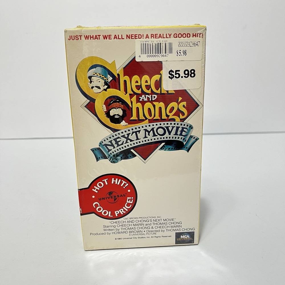 Cheech and Chong's Next Movie VHS tape Factory Sealed 1980